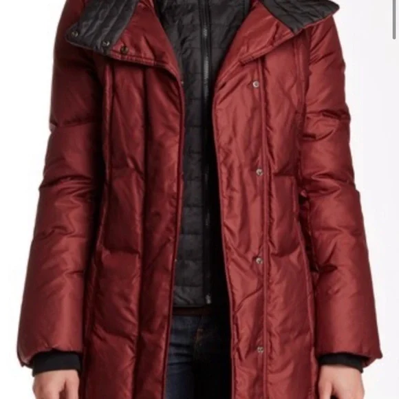 Soia & Kyo down coat puffer with detachable hood. - Picture 1 of 8